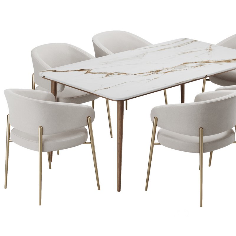 Dinning chair and table182 Image 5