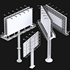 Street And Road Billboard set - Thumbnail 5