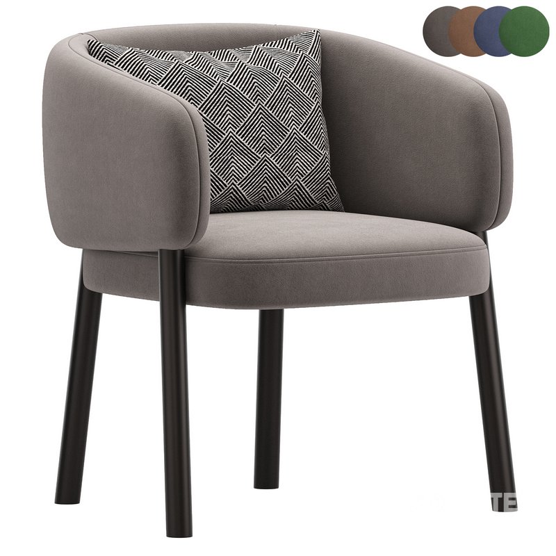 Aretha Design Armchair Image 1