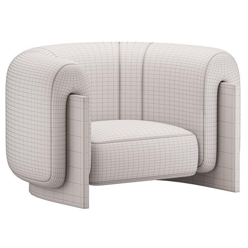 Minuit Armchair by Stephane Parmentier Image 4