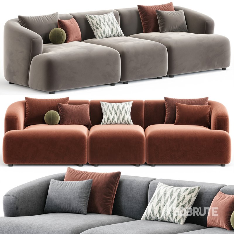 Sofia 3 Plazas Sofa By Westwing Image 3