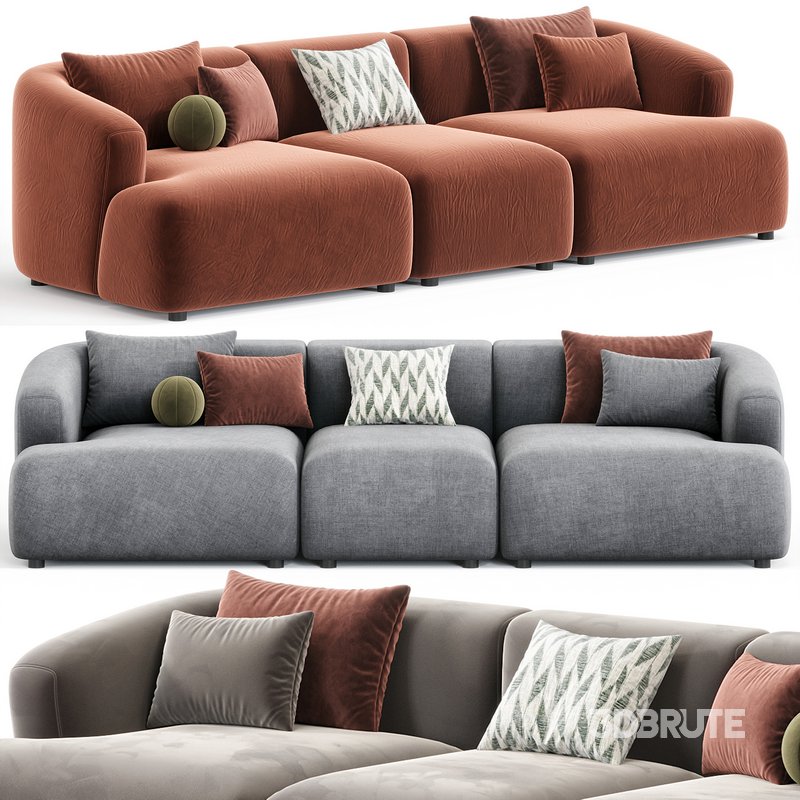 Sofia 3 Plazas Sofa By Westwing Image 4