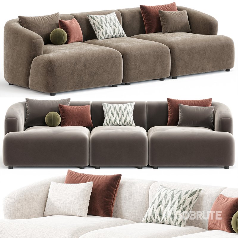 Sofia 3 Plazas Sofa By Westwing Image 5