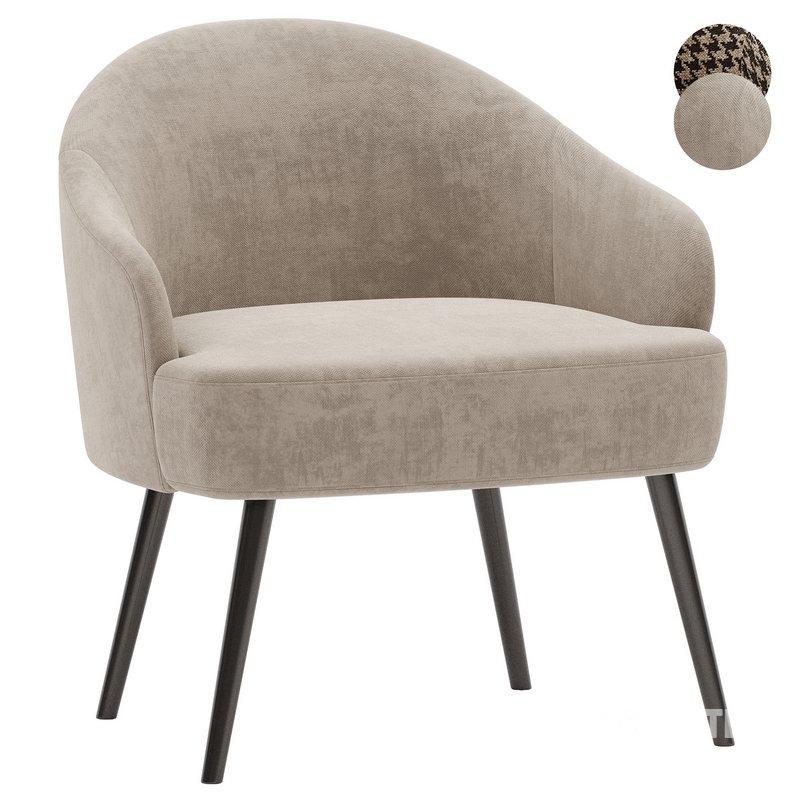 platino bergamo armchari Image 4