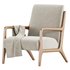 Zara Home – The ash wood armchair with linen upholstery - Thumbnail 3