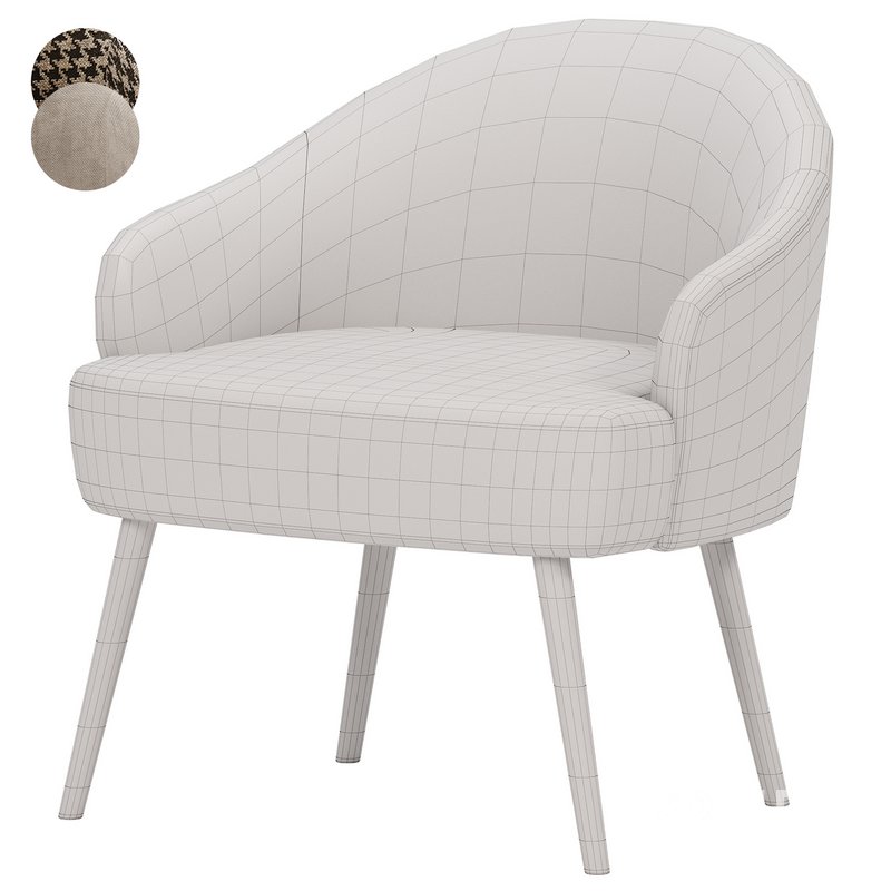 platino bergamo armchari Image 5