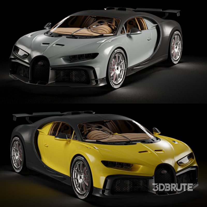 Bugatti Chiron + interior Image 3