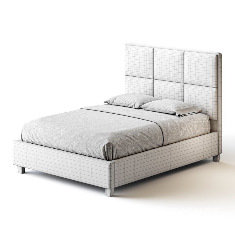 Flair 3-Piece Full Bed – Grey Image 13