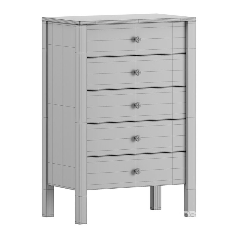 Calistoga 5 Drawer Tallboy Dresser Image 14