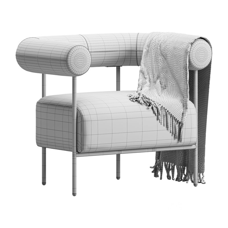 Fulbourn Rust Ochre Velvet Armchair Image 14