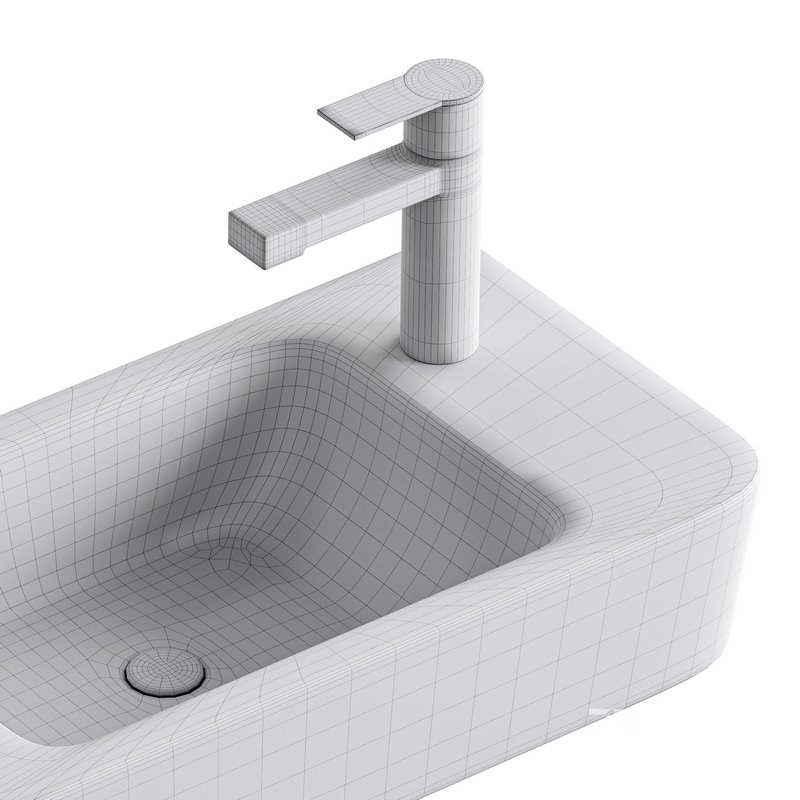 Villeroy and Boch Novo Wide Cloakroom Basin Image 14