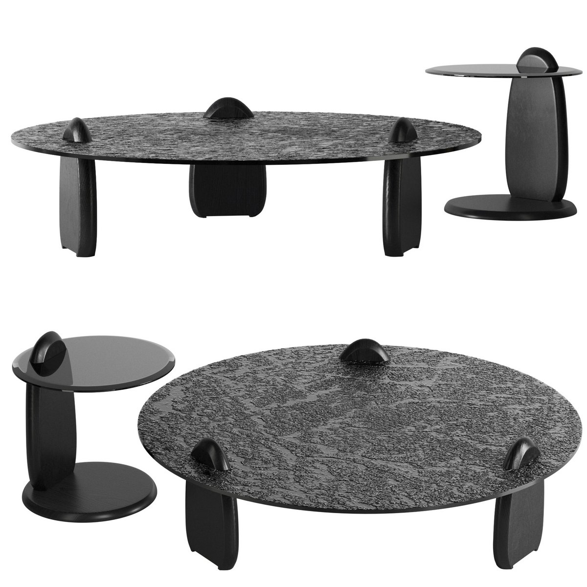 Yarrow wood coffee table Image 1