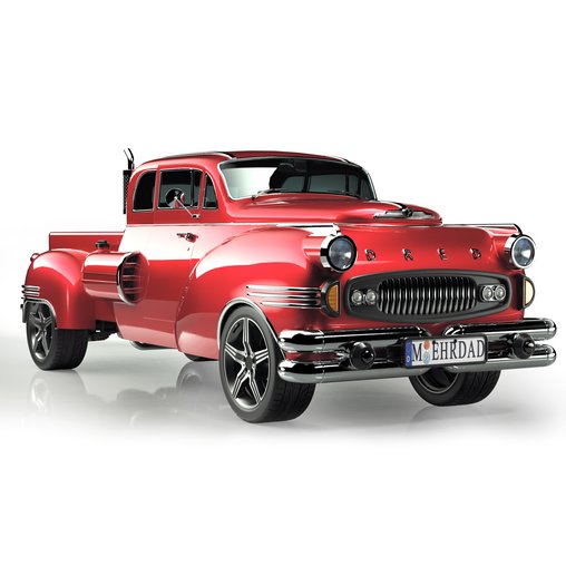 DRED Retro Pickup car
