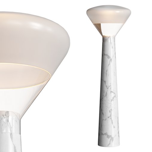 Bella Glass Floor Lamp