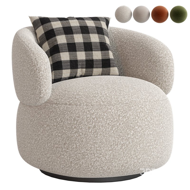 Eleonora Fauteuil MAEVE Cr??me Image 1