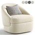 Upholstered Swivel Side Chair - Thumbnail 1