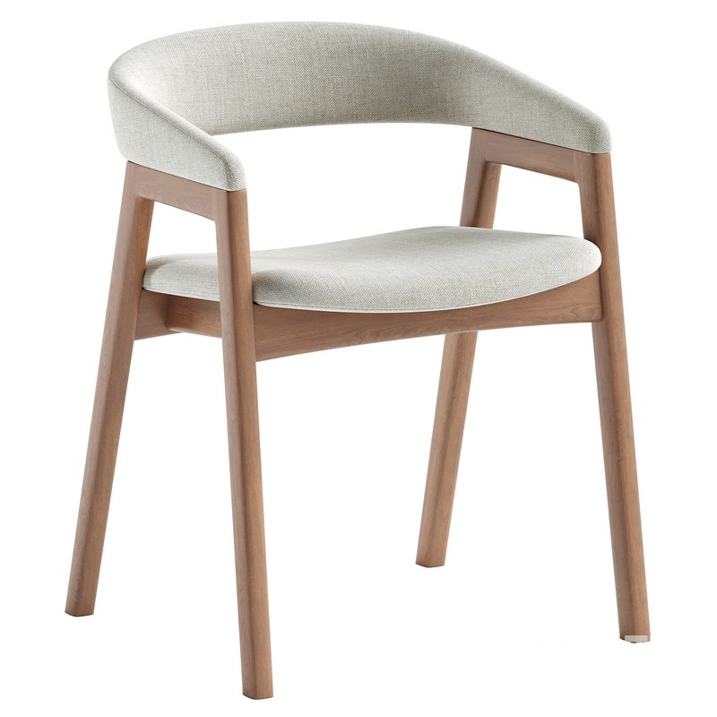 Concorde Fabric Dining Armchair Image 2