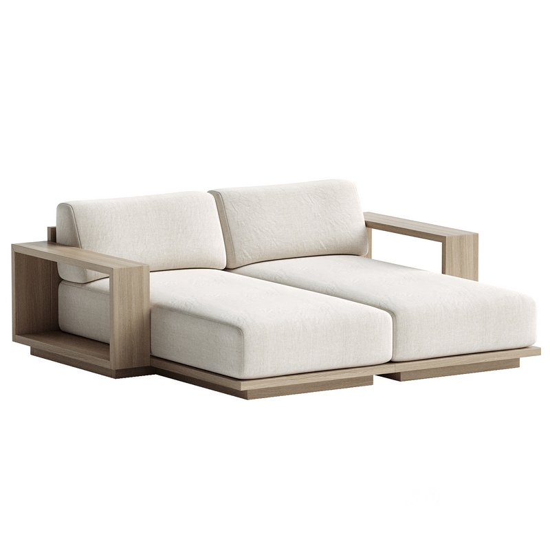 Mallorca Double-Chaise Daybed Image 2