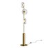 Glacier Crackle Glass Floor Lamp - Thumbnail 2