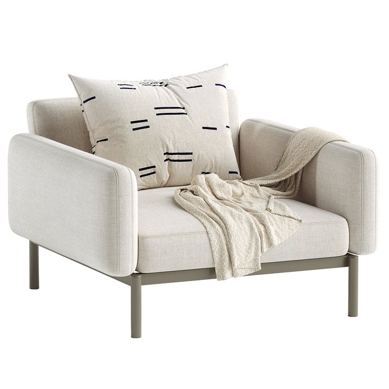 Sorells outdoor modular armchair Image 7