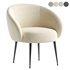 Kendra Curved Accent Chair - Thumbnail 2