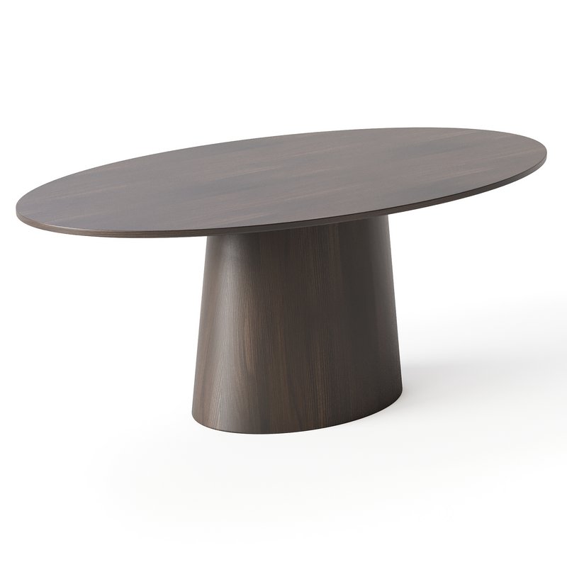Deodat Oval Dining Table Image 3