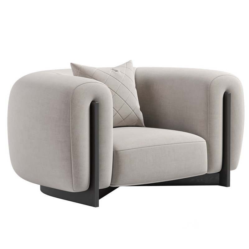 MINUIT ARMCHAIR BY STEPHANE PARMENTIER Image 1