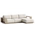 Mallorca Wood 2-Piece Right-Arm Chaise Sofa - Thumbnail 2