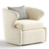 Retro Accent Swivel Chair - Thumbnail 2