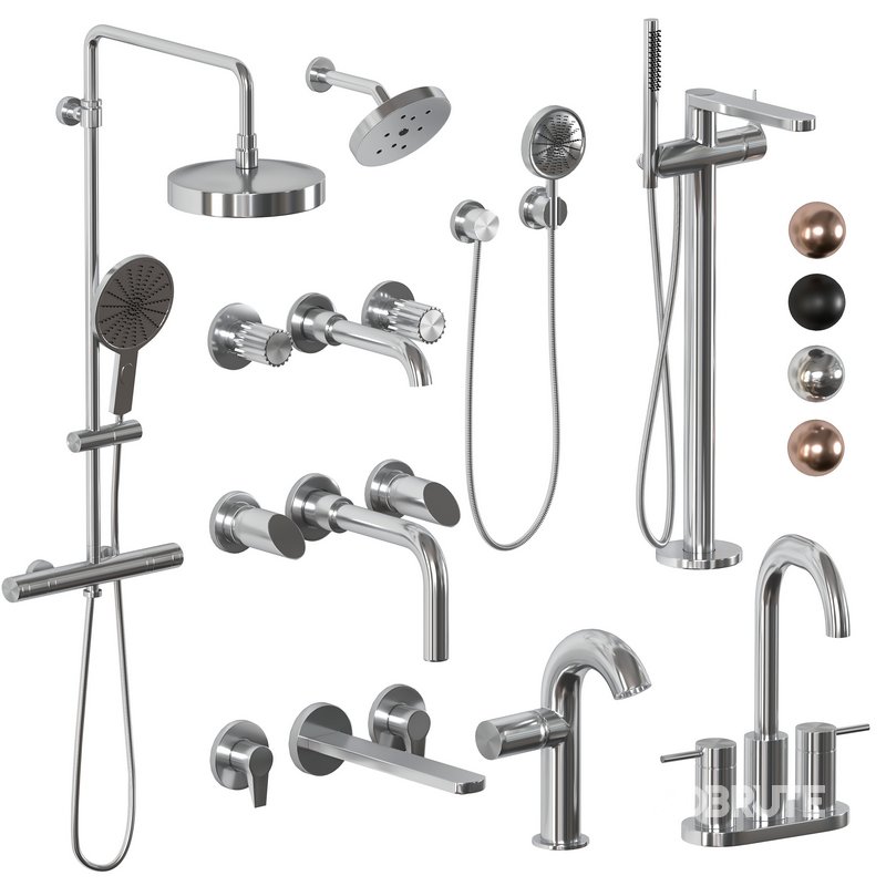 Faucet and shower set 03 Image 1