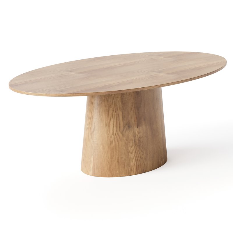 Deodat Oval Dining Table Image 2