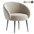 Kendra Curved Accent Chair - Thumbnail 3