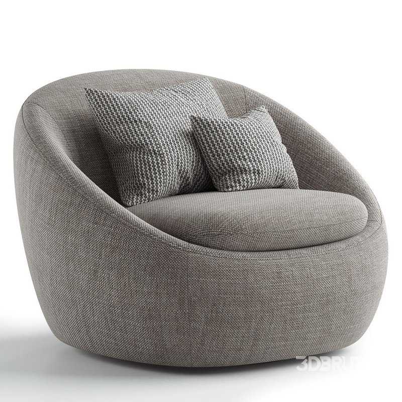 Cozy Swivel Chair Image 3