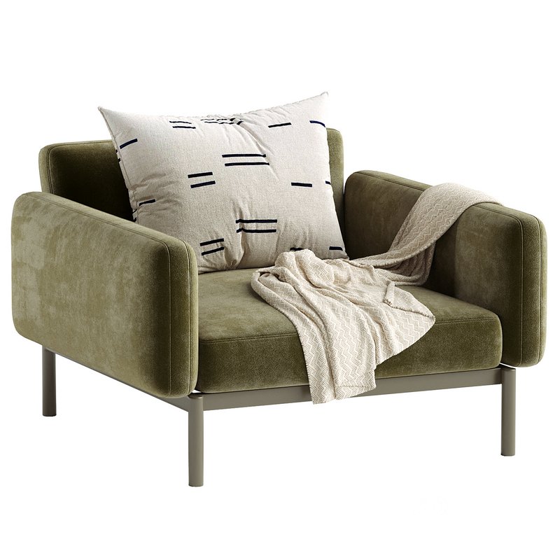 Sorells outdoor modular armchair Image 6