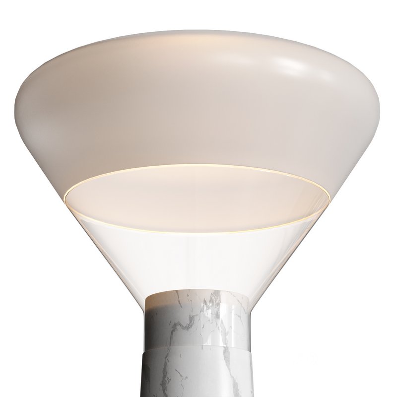 Bella Glass Floor Lamp Image 4