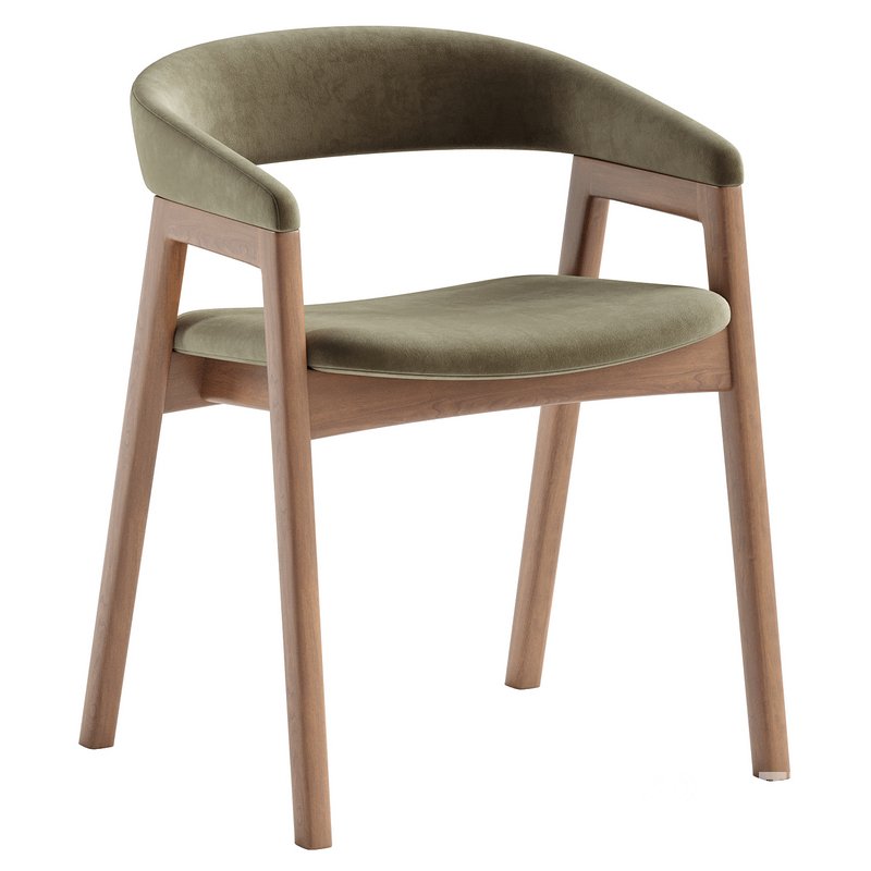 Concorde Fabric Dining Armchair Image 3