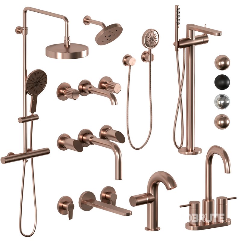 Faucet and shower set 03 Image 2