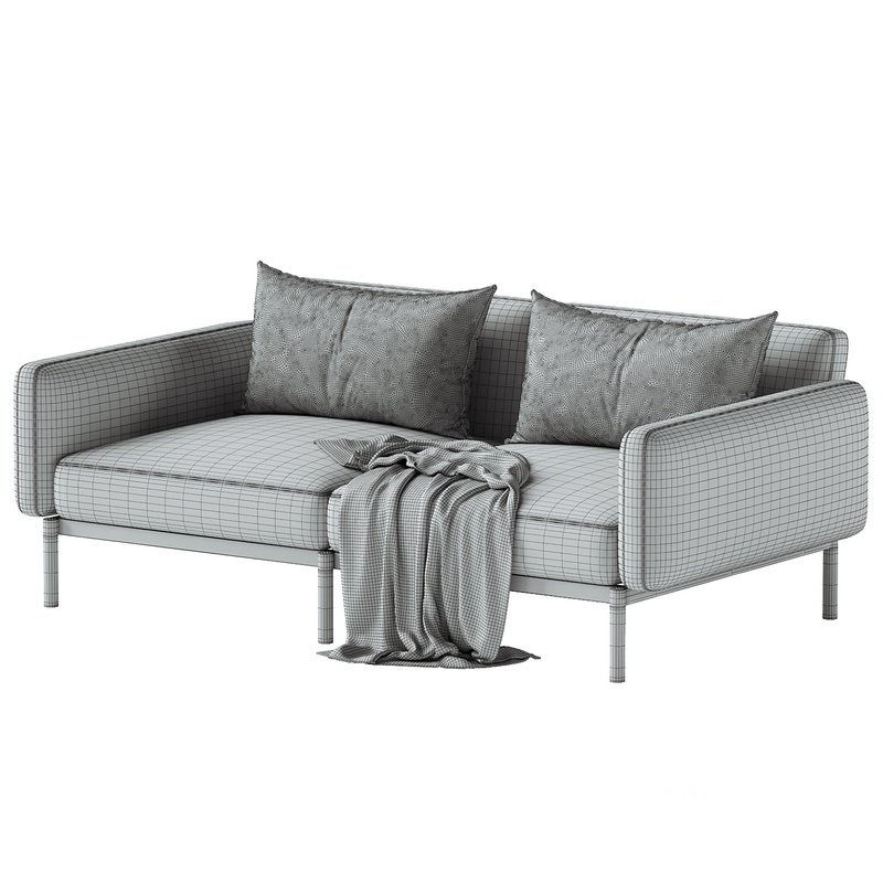 Sorells 2-seater modular outdoor sofa Image 2