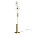 Glacier Crackle Glass Floor Lamp - Thumbnail 5