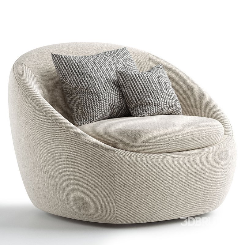 Cozy Swivel Chair Image 4