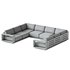 Mallorca Wood 5-Piece U-Shaped Sofa - Thumbnail 4