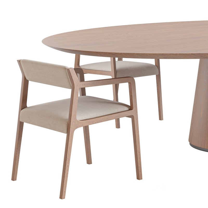 Dante Chair and MATERIC Table By Porro Image 4