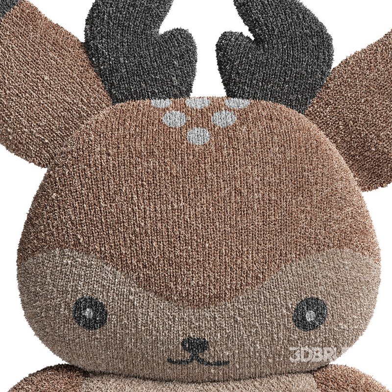 Plush deer brown Konges Slojd Image 2
