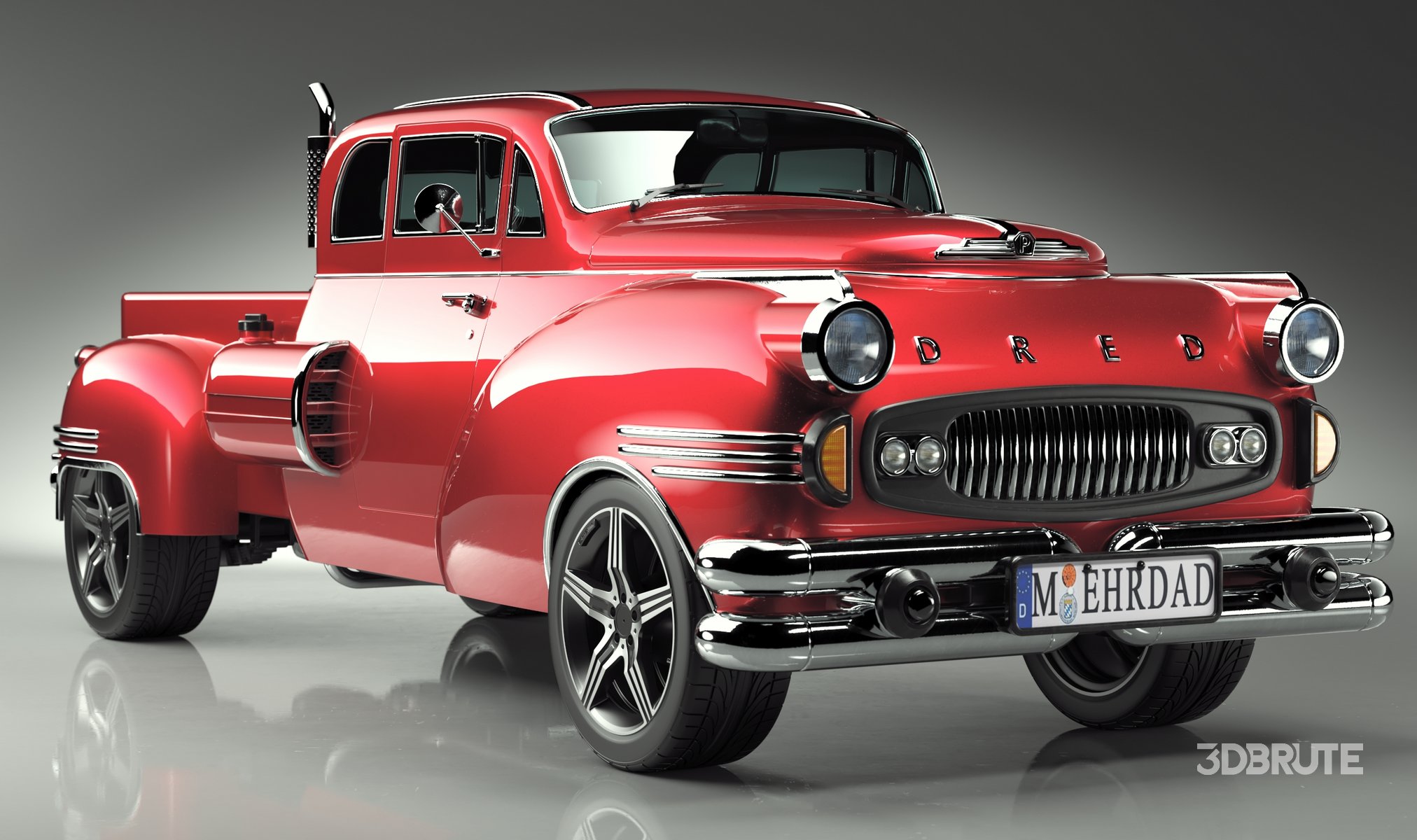 DRED Retro Pickup car Image 4