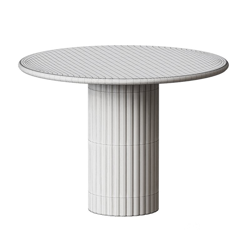 Four Hands Oranda Round Dining Table Image 6