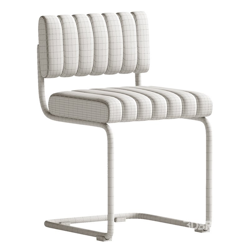 Blake Velvet Dining Chair Image 3