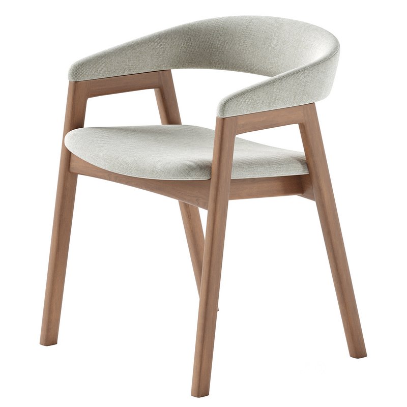 Concorde Fabric Dining Armchair Image 5