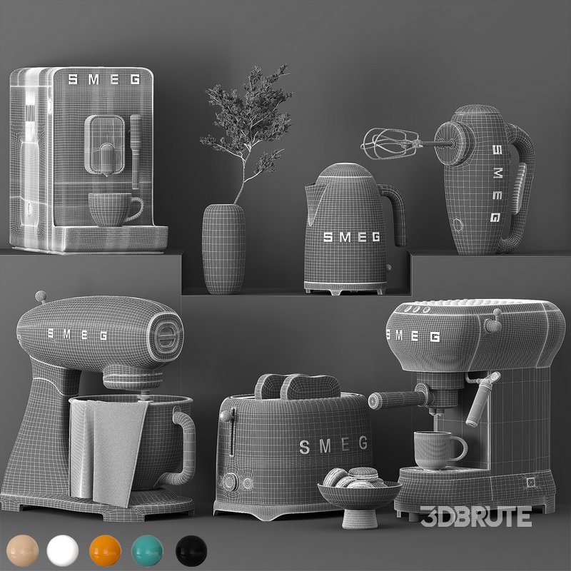 Set of Kitchen appliances SMEG 03 Image 5