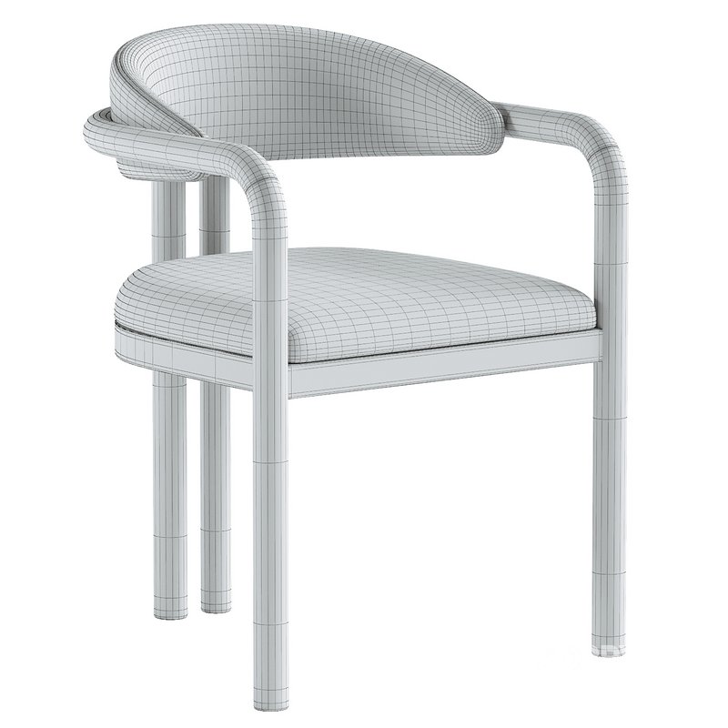 Palermo Fabric Dining Chair Image 5