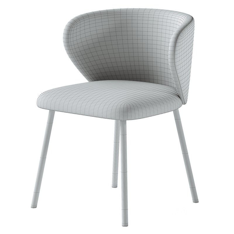Ellie Fabric Dining Chair Image 6